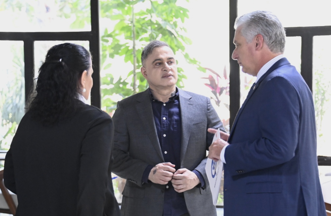 El fiscal general Tarek William Saab sostuvo un encuentro con el Presidente Miguel Díaz-Canel