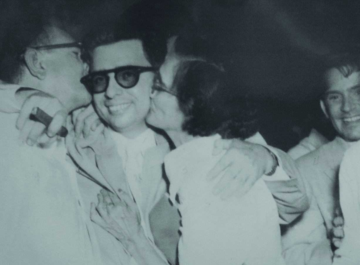 Jesús Montané y sus padres