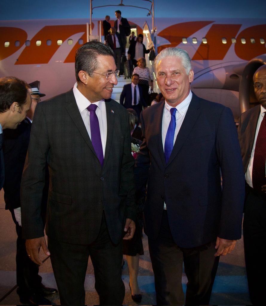 Primer Secretario del Comité Central del Partido Comunista y Presidente de la República Miguel Díaz-Canel Bermúdez