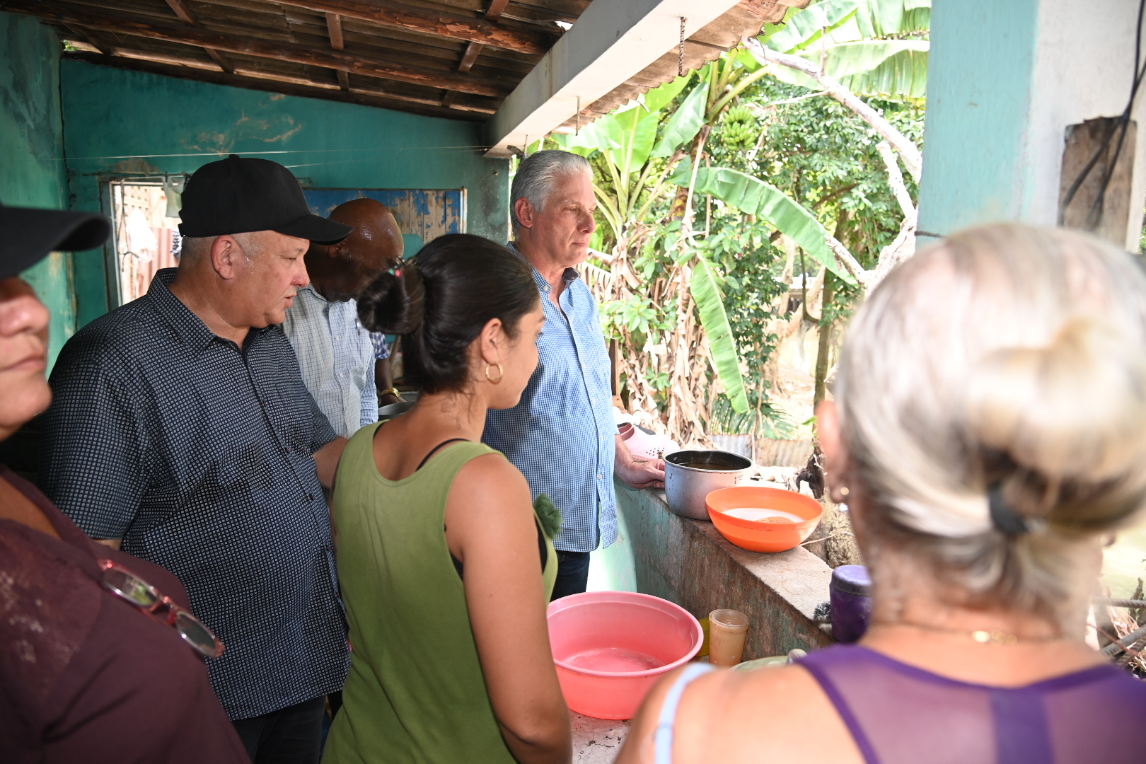Visita de Díaz-Canel a Granma