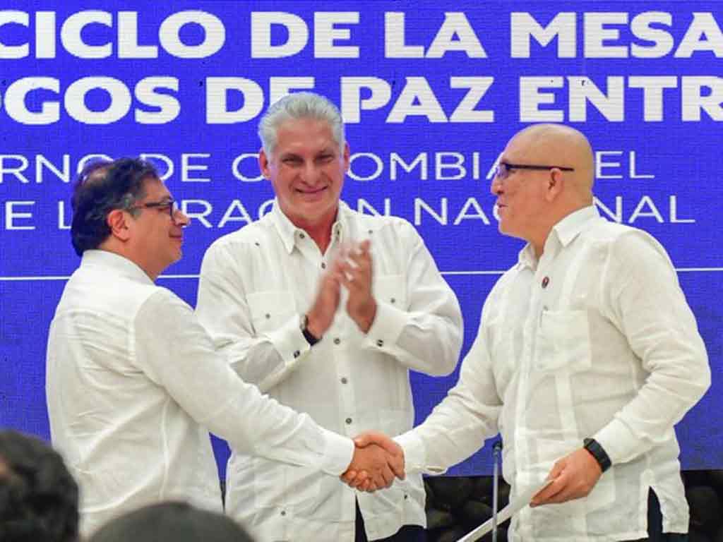 Firma de acuerdo para la paz, este viernes