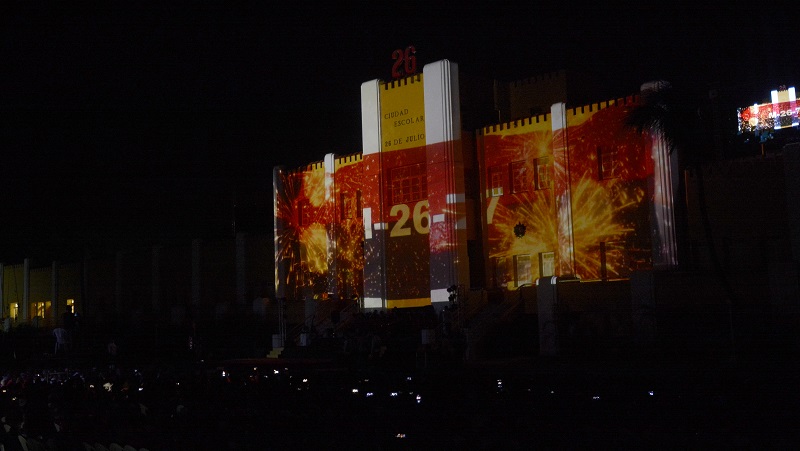 Acto central por el Día de la Rebeldía Nacional 