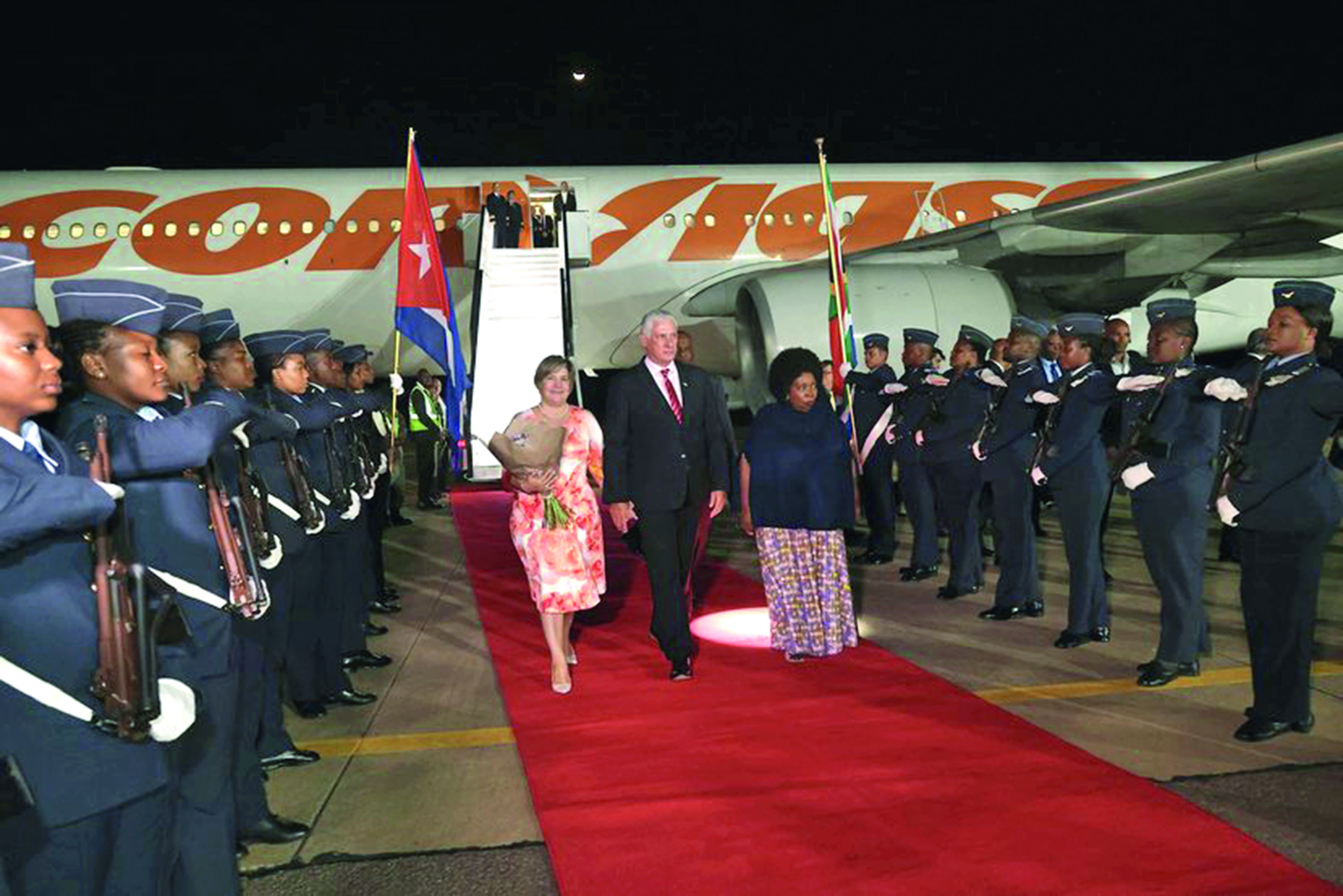 Visita del Presidente de la República, Miguel Díaz-Canel Bermúdez, a Sudáfrica