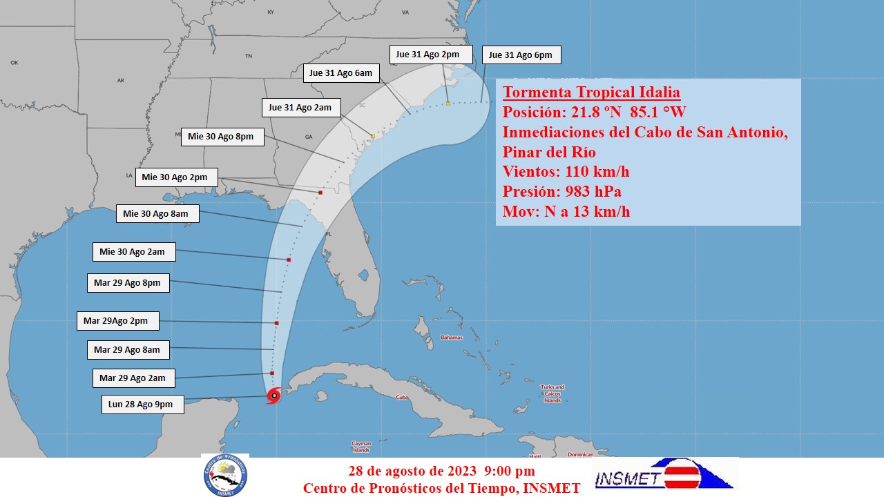 Tormenta tropical Idalia