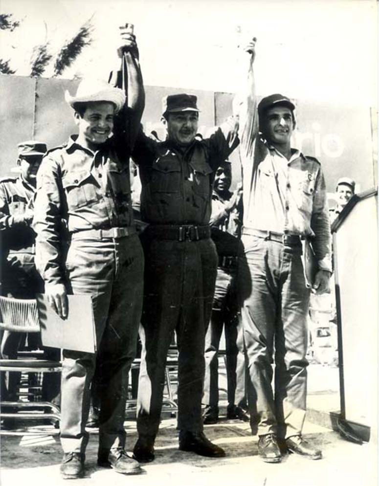 Raúl, el 3 de agosto de 1973, en Camagüey