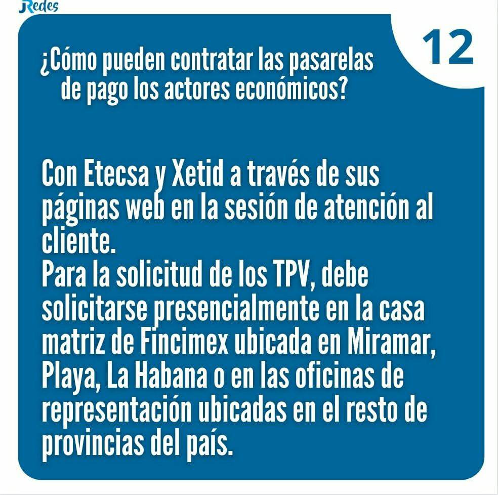 Detalles sobre el proceso de bancarización de las operaciones en Cuba. 