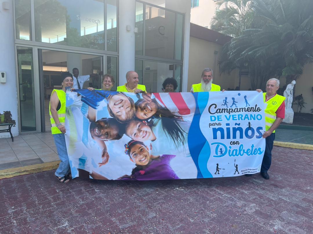 Campamento de verano para niños con diabetes