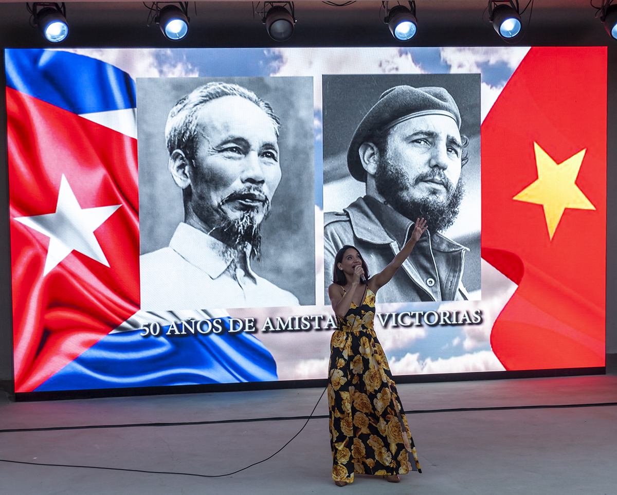 Desde el arte también se honró la hermandad entre ambas naciones. 