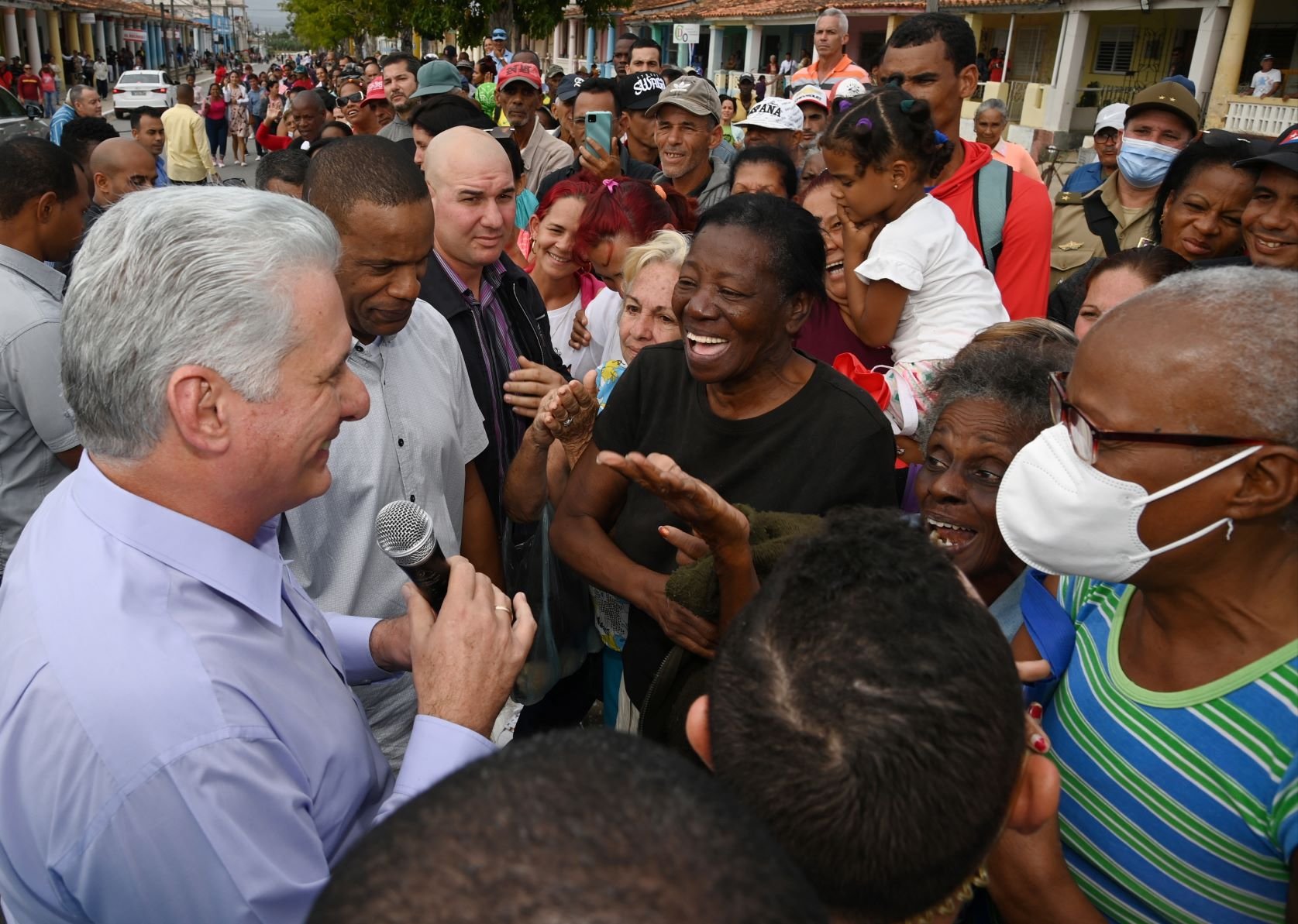 El Primer Secretario del Comité Central del Partido Comunista y Presidente de la República de Cuba, Miguel Díaz-Canel Bermúdez,  recorrió este martes el municipio pinareño de San Luis