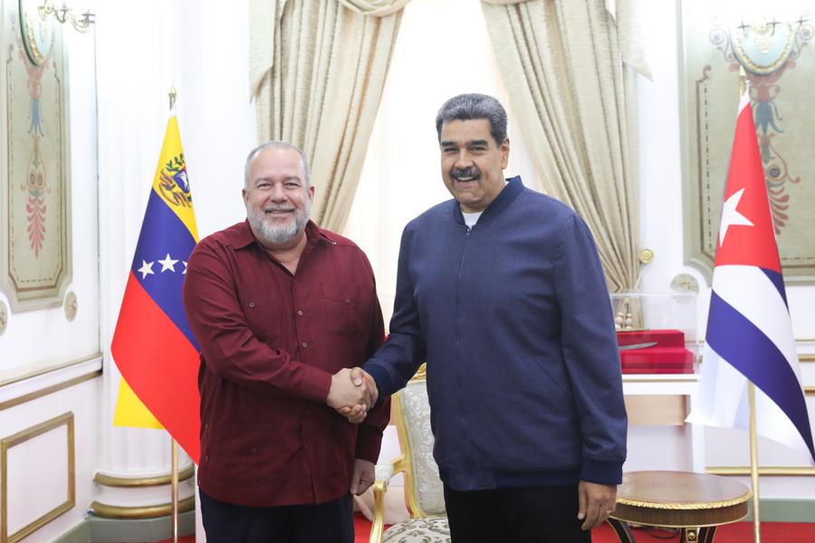 Cuba y Venezuela repasaron el mapa de la cooperacion.