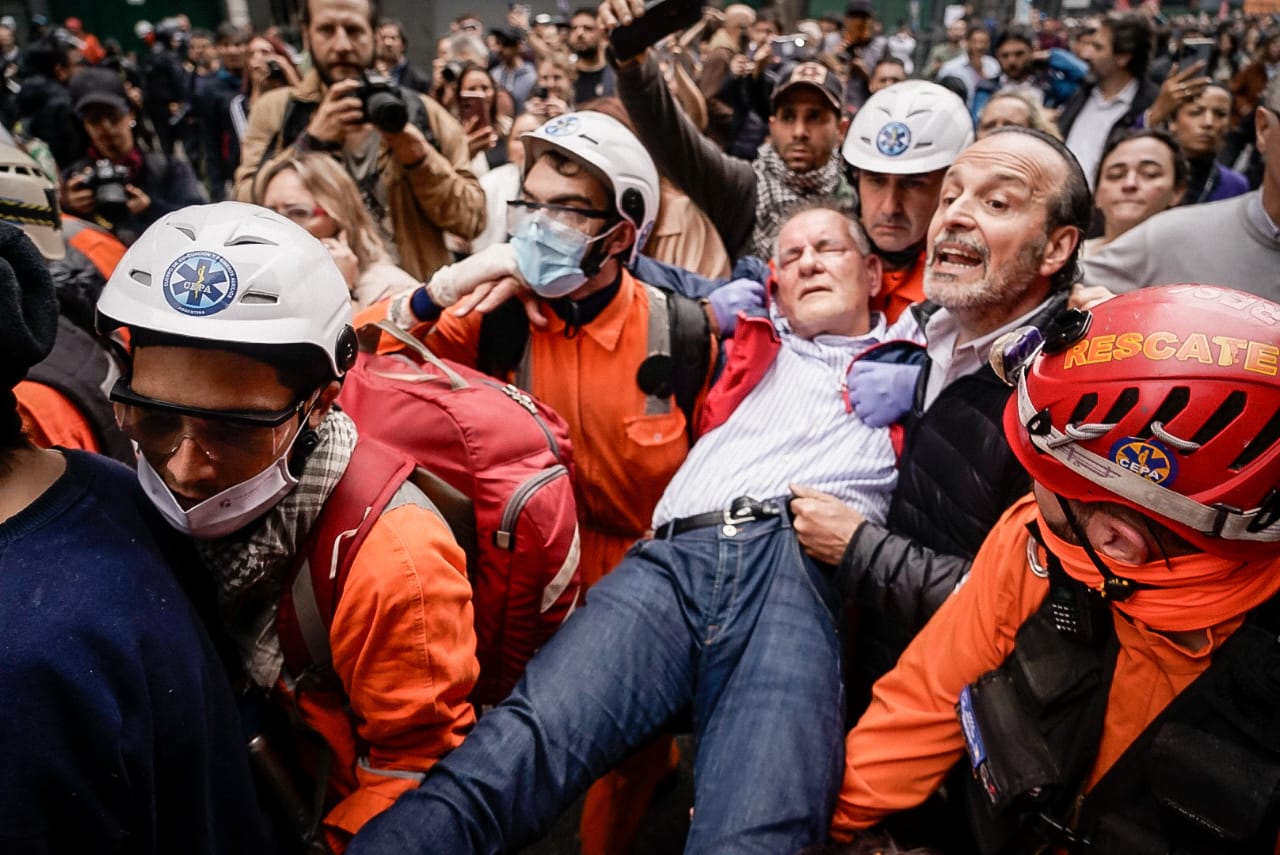 El reciente proceder de las fuerzas de orden público en la capital argentina demuestra la criminalización de las protestas sociales asumida por el Gobierno de Milei.