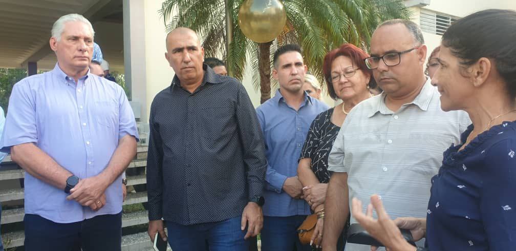 Visita de Díaz-Canel a la Isla de la Juventud