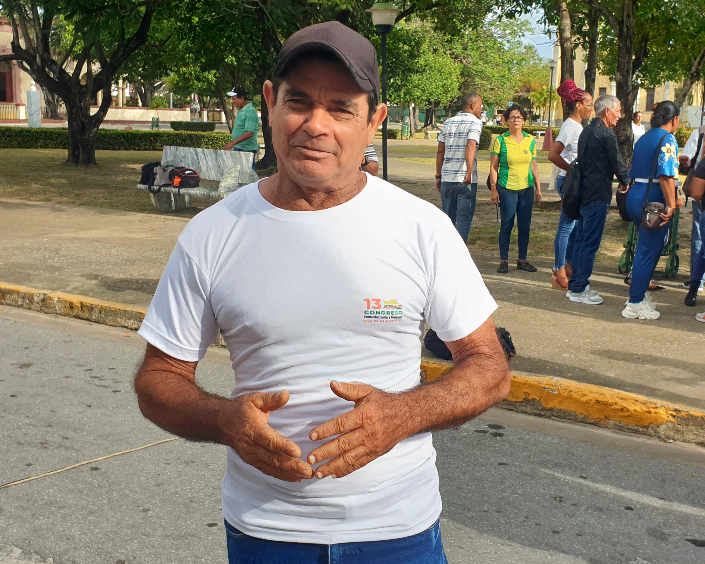 Raudel Rives Pantoja, delegado directo al 13º Congreso de la ANAP por Isla de la Juventud