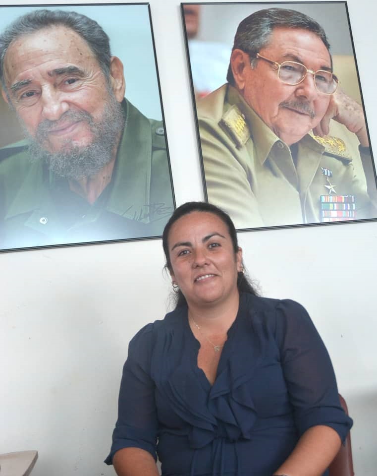 Naylín Machado Ávila, primera secretaria del Comité Provincial de la UJC en Ciego de Ávila