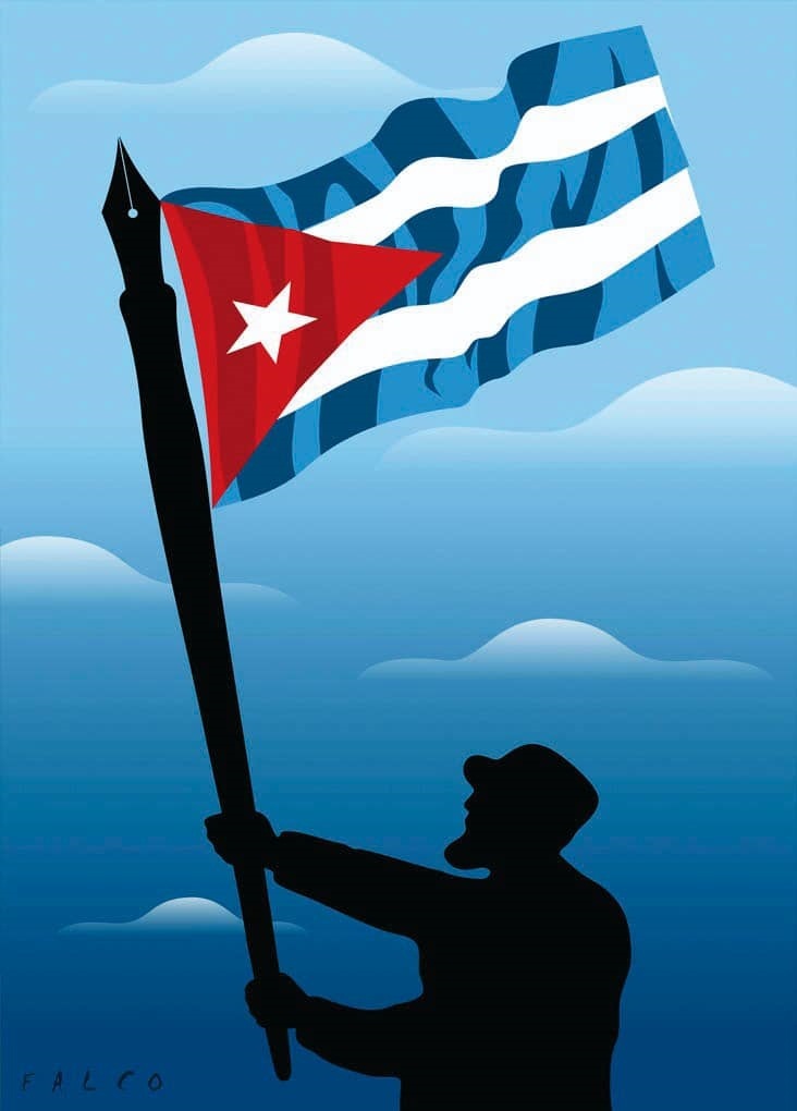 Fidel, líder de la Revolución Cubana.