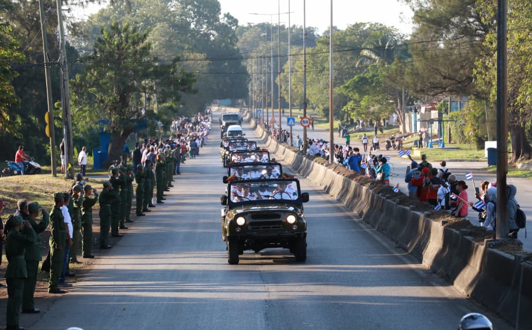 Homenaje a los combatientes cubanos