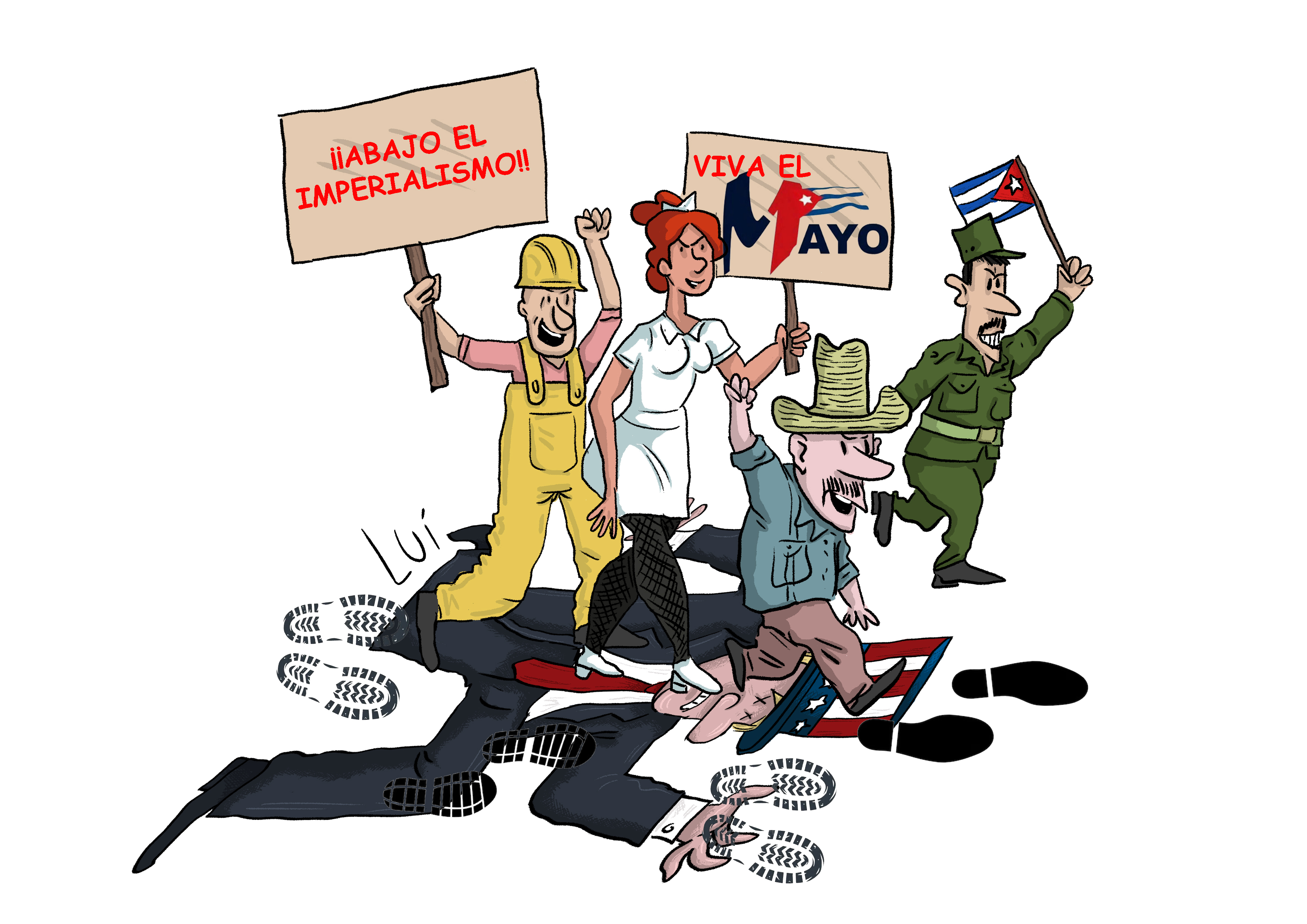 Gran convocatoria popular para el 1 de Mayo