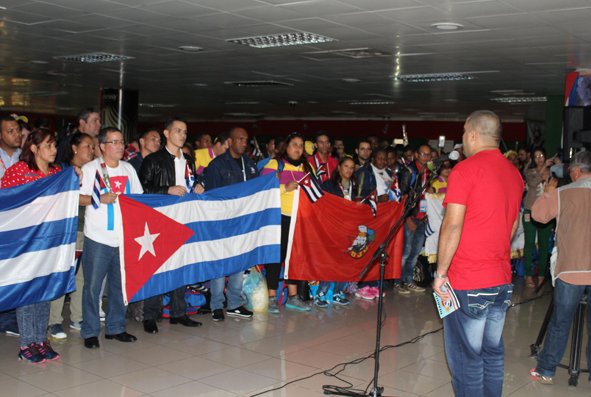 La delegación cubana regresó cargada de energías para continuar los sueños emancipatorios de los movimientos progresistas del mundo