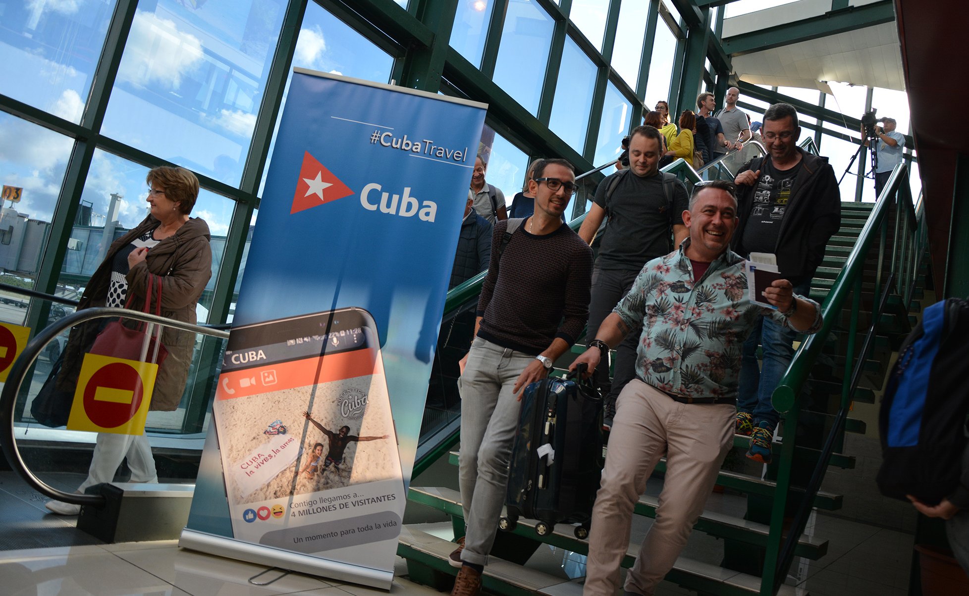 Se multiplican los visitantes extranjeros que arriban a tierras cubanas
