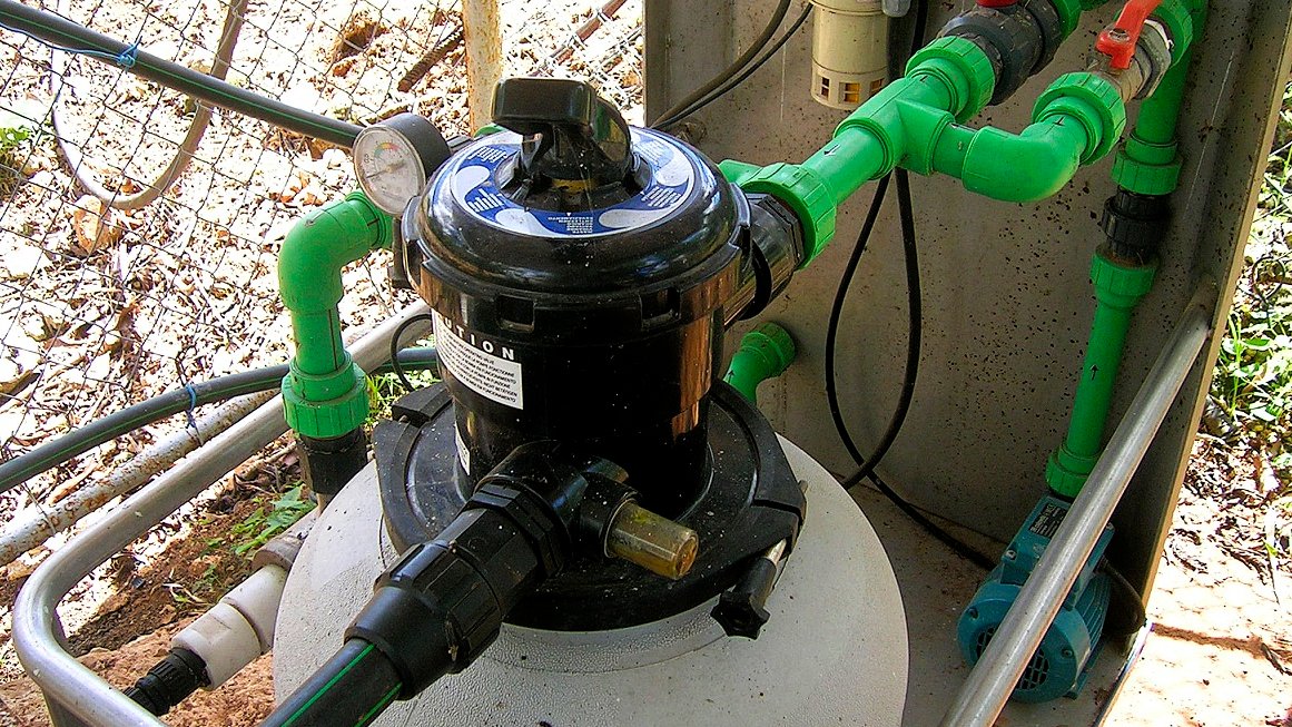 Equipo para bombear agua.