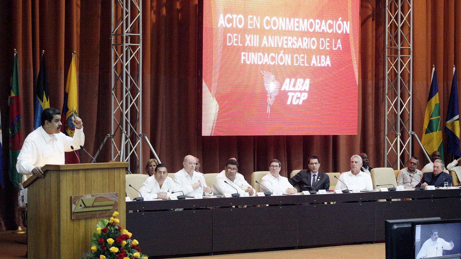Discurso de Maduro en el acto por el ALBA