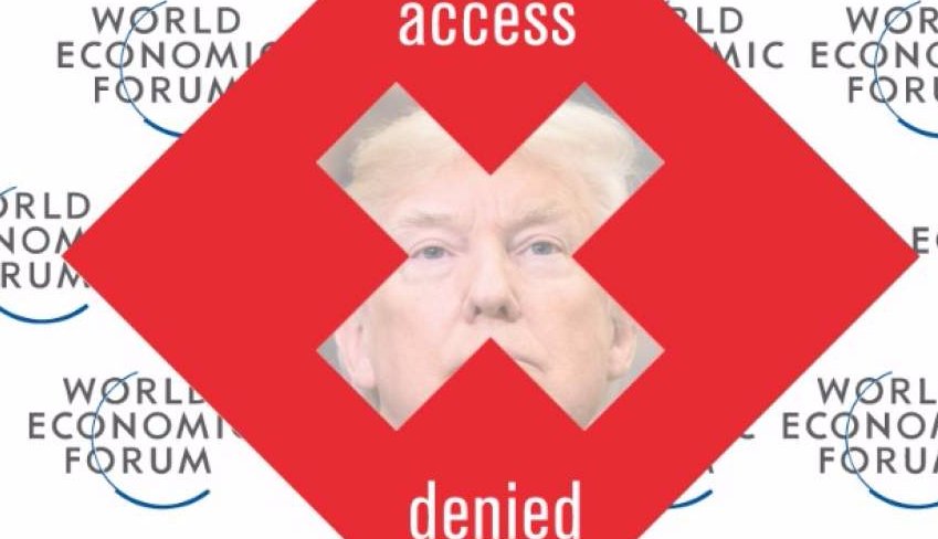 Organizan protestas anti Trump para Davos