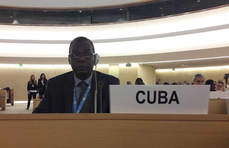 Cuba’s ambassador to the UN Office in Geneva, Pedro Luis Pedroso.