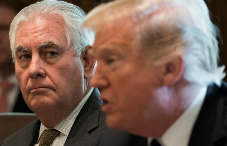 Las discrepancias entre Trump y Tillerson