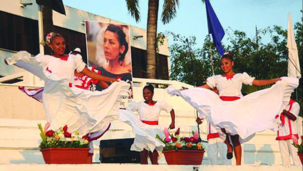 Celebración de 8 de marzo en Sancti Spíritus.