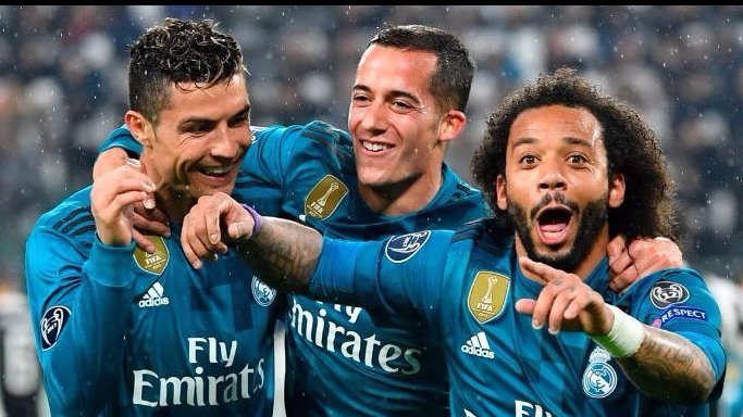 Cristiano (izq) y Marcelo (der) hundieron a la Juve