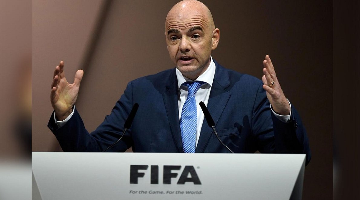 El presidente de la FIFA Gianni Infantino