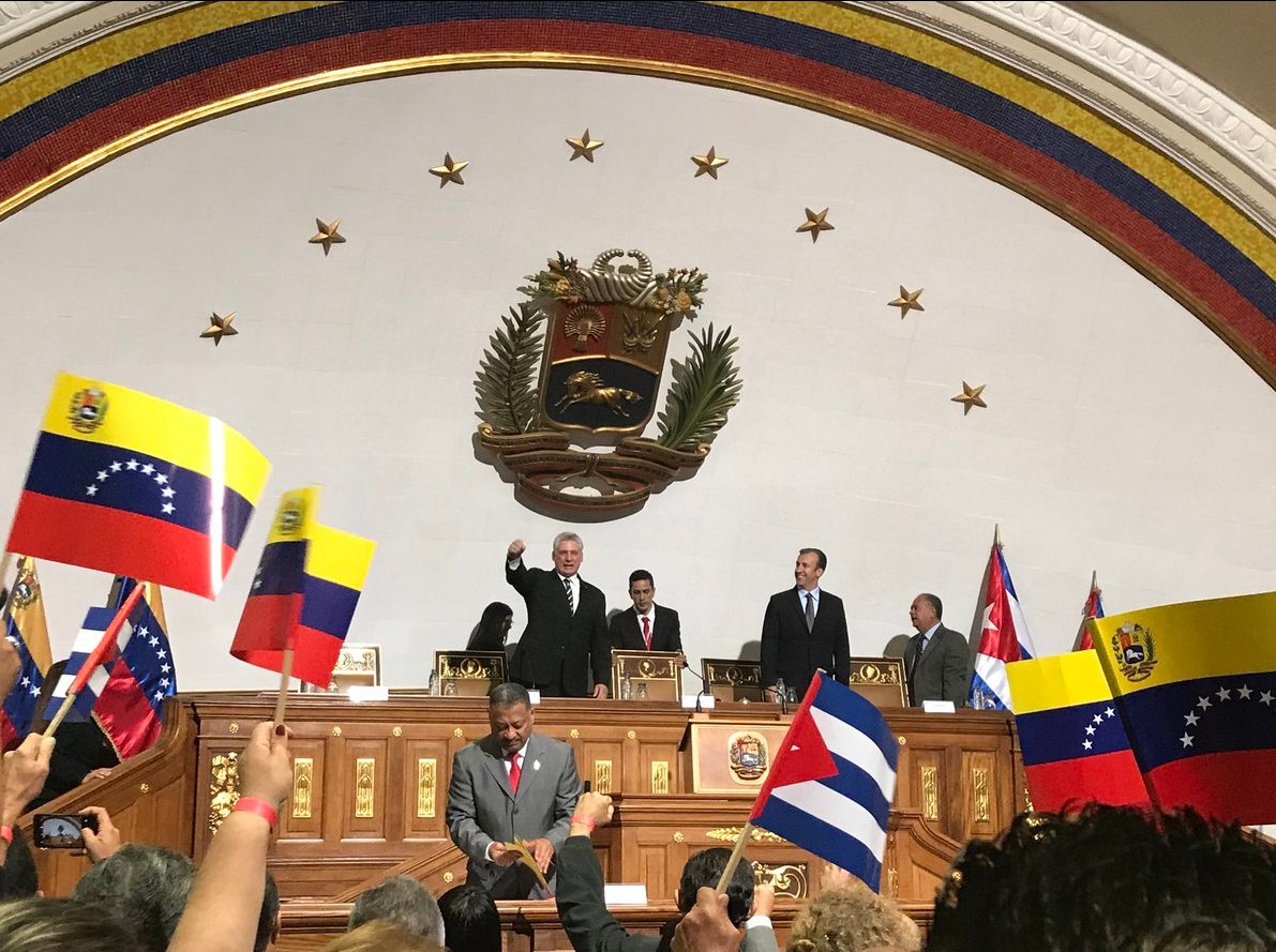 Miguel Díaz-Canel destacó la victoria democrática del pueblo venezolano en las elecciones y su importancia para América Latina