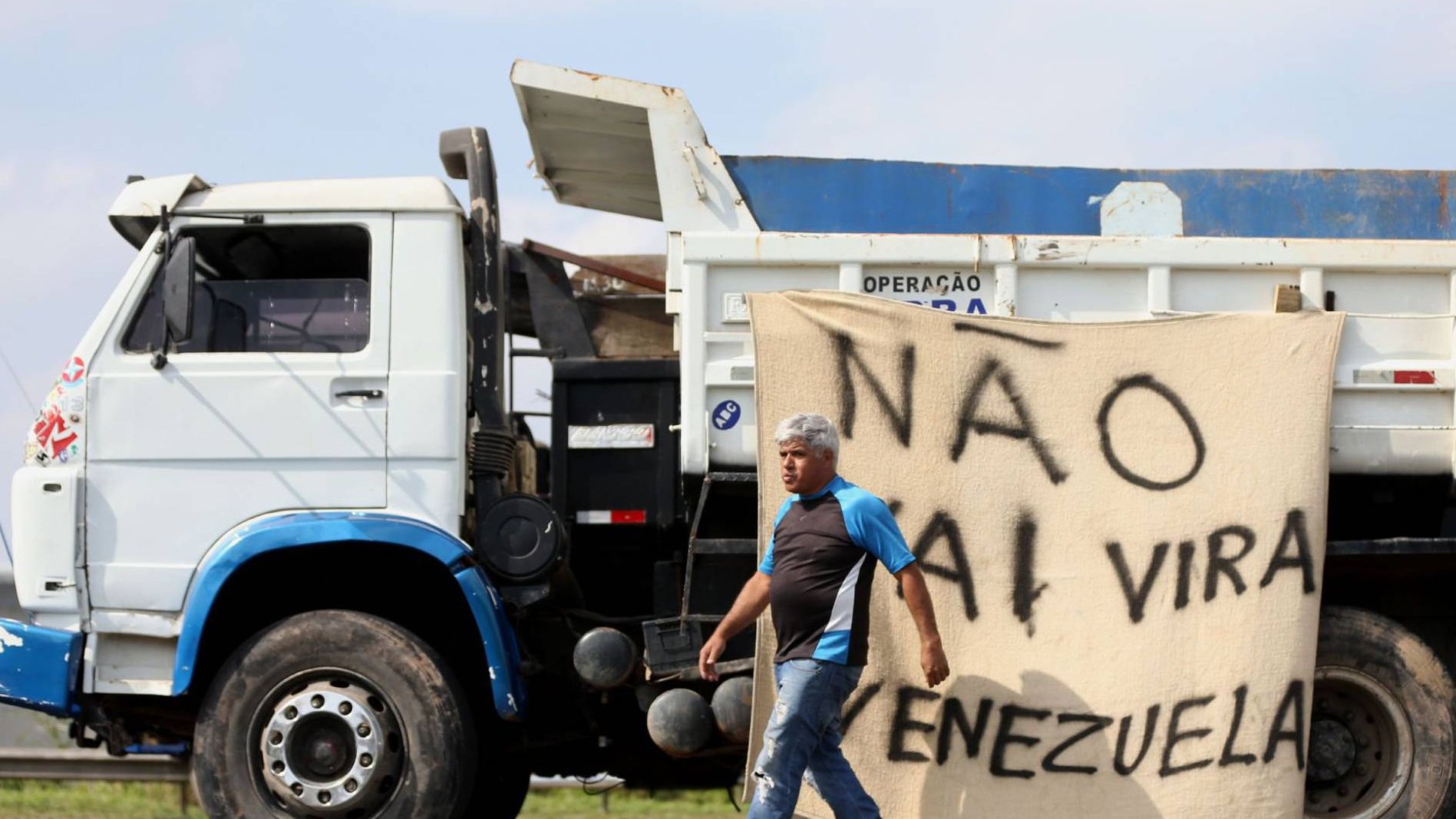 Huelga de Camioneros en Brasil