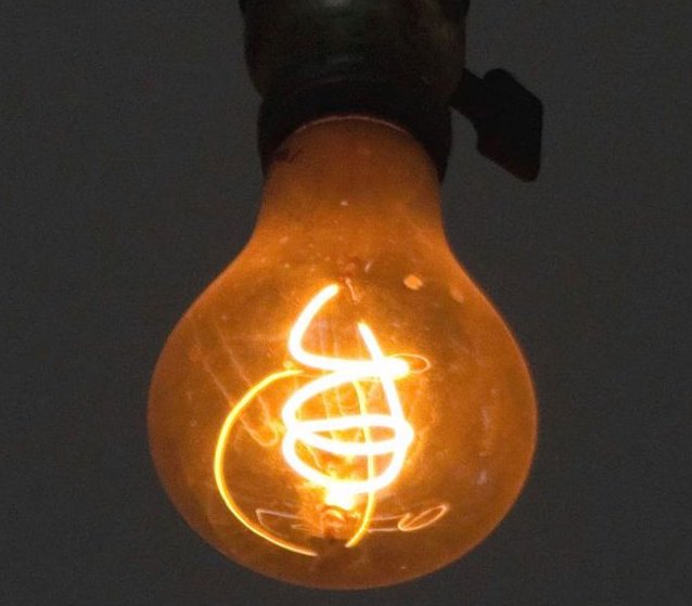 La bombilla de luz que alumbra desde 1901