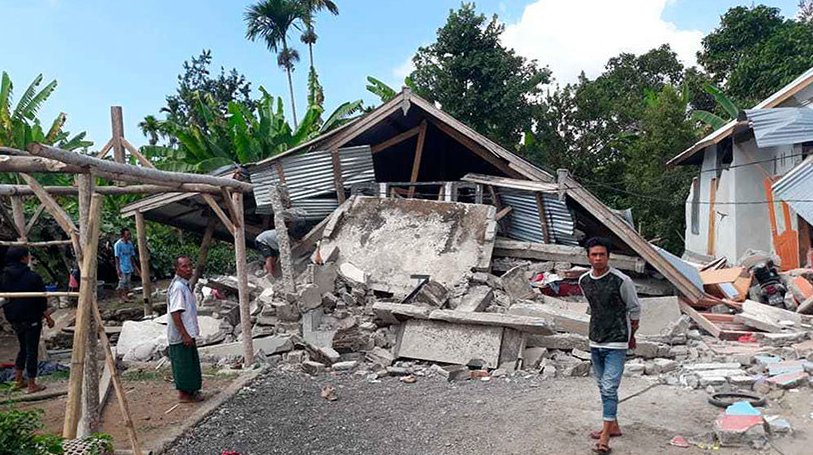 El epicentro del temblor se ha ubicado a 7,5 kilómetros de profundidad