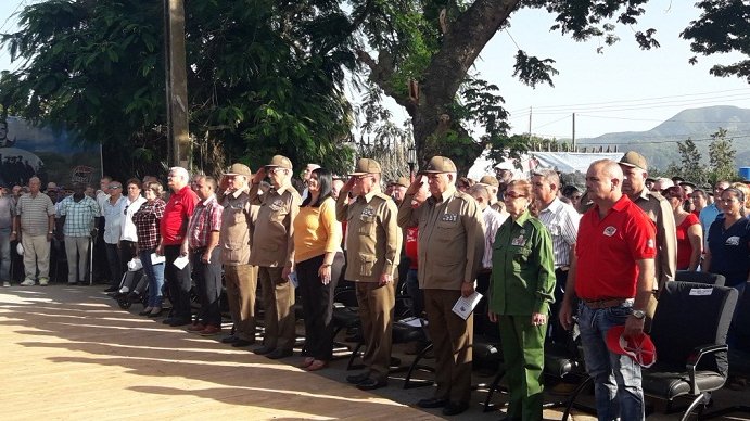 Celebran el 60 aniversario de la fundación del Frente Guerrillero de Pinar del Río