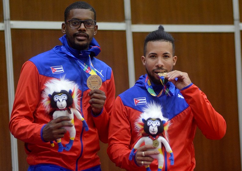 Jorge Moisés Campos y Andy Pereira ganaron el oro en el doble masculino