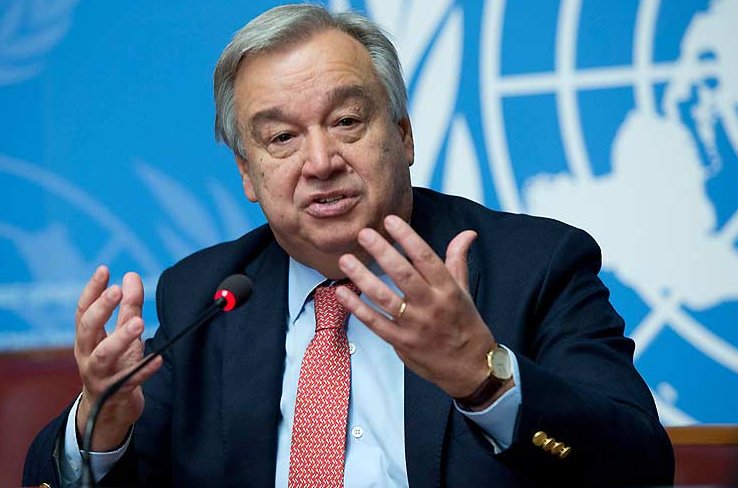 El secretario general de la ONU, António Guterres