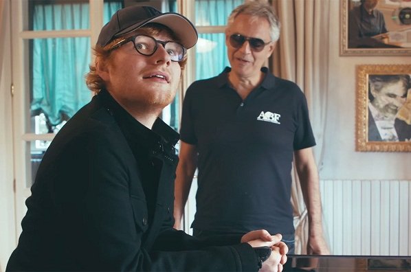 Ed Sheeran  y Andrea Bocelli