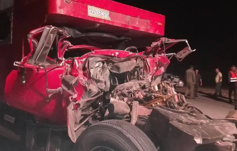 Este accidente en Sancti Spíritu se suma a otros en que han estado implicados los camiones de pasaje.