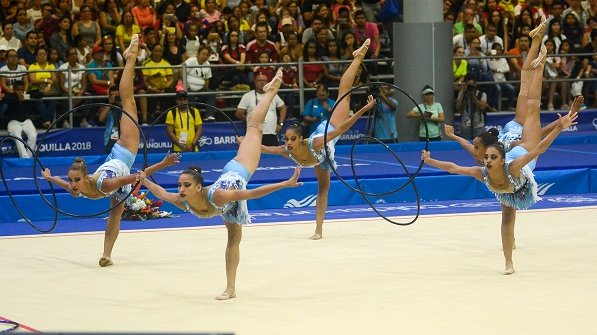 La gimnasia rítmica