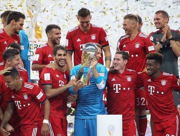 El Bayern goleó al Frankfurt