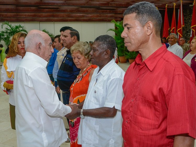 El Segundo Secretario del Comité Central del Partido, José Ramón Machado Ventura