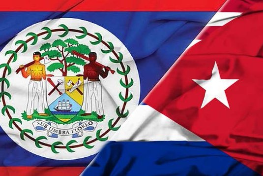 Intercambió Díaz-Canel con el Primer Ministro de Belice