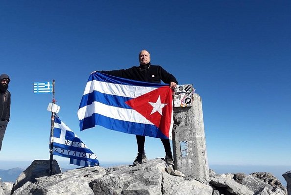 Un cubano en el Monte Olimpo