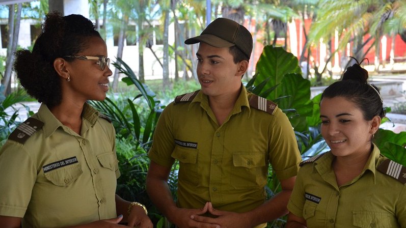 Los jóvenes cadetes del ISMI