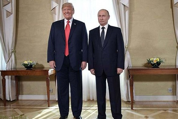 Vladimir Putin y Donald Trump