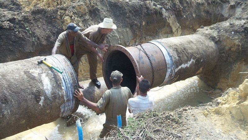 Servicio de abasto de agua en Cienfuegos