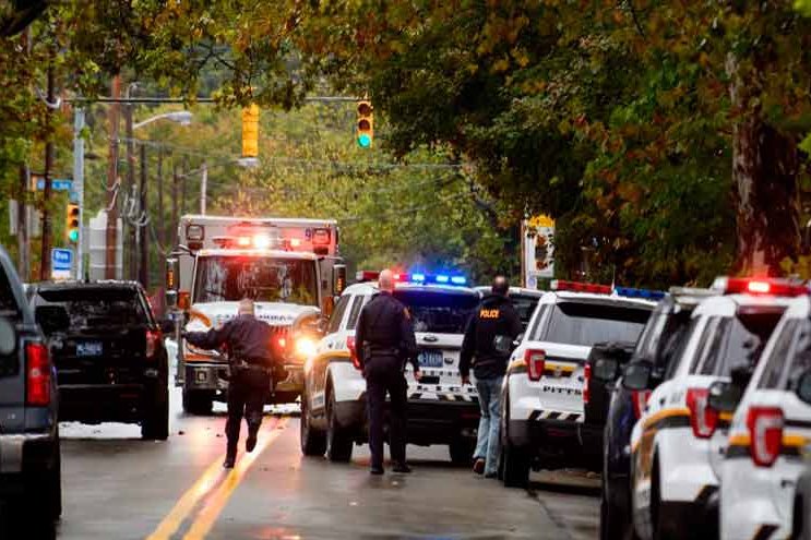 Once muertos en tiroteo en Sinagoga de Pittsburgh