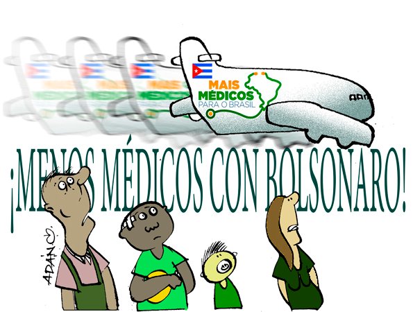 Bolsonaro y los médicos cubanos